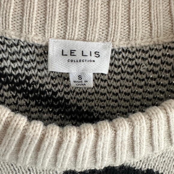 Le Lis knit sweater size small - Picture 3 of 5